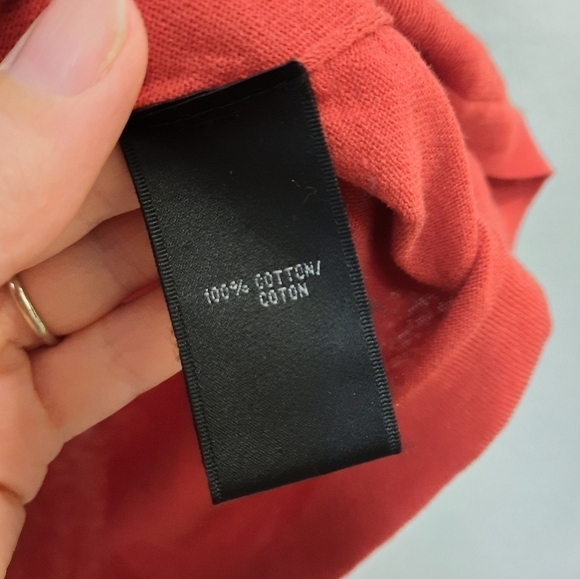 Lafayette 148 New York Red Sleevless Blouse XL - Picture 4 of 5